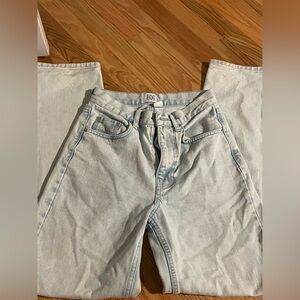 BDG wide leg high rise jeans